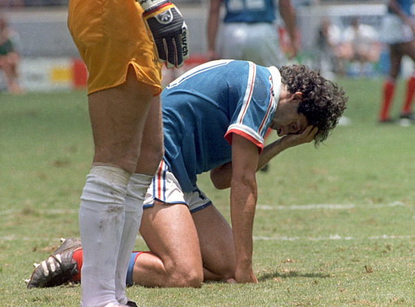 Fußball-WM '86: Deutschland - Frankreich 2:0