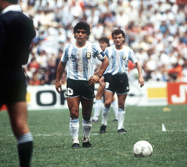 Fußball-WM '86: Argentinien - Belgien 2:0