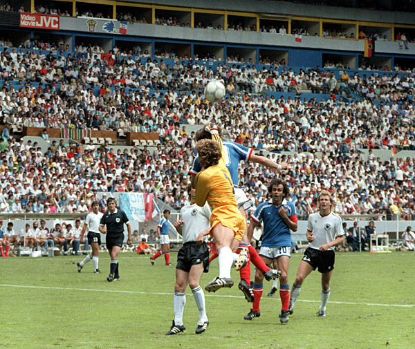 Fußball-WM '86: Deutschland - Frankreich 2:0