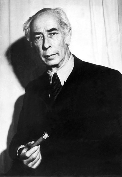 Der Politiker und Schriftsteller Prof. Dr...