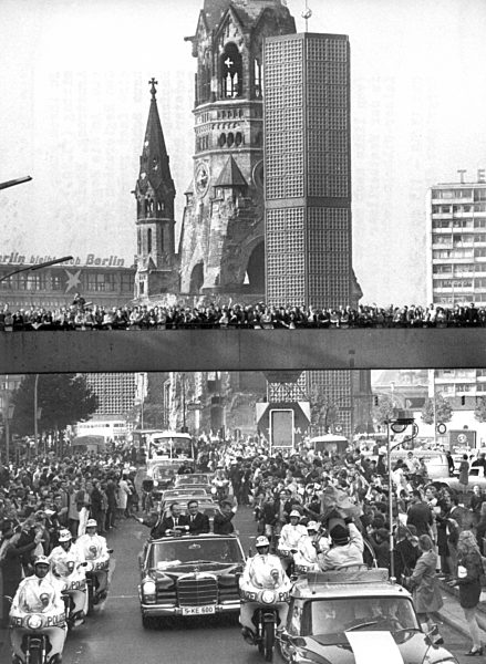 Apollo-11 Astronauten in Berlin umjubelt