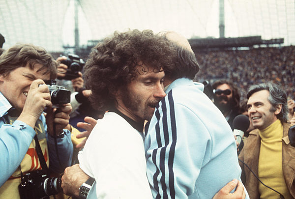 Fußball-WM '74: Das DFB-Team jubelt: Weltmeister