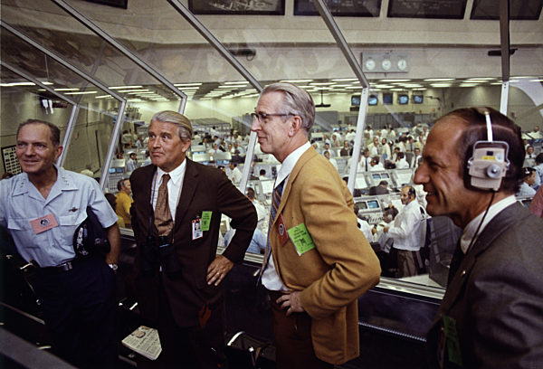 Raumfahrt USA - Apollo 15 - Kontrollraum