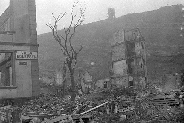 Teil von Helgoland 1947 gesprengt