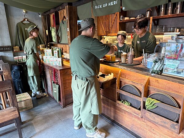 Kaffehauskette Cong Caphe in Vietnam