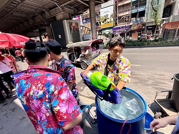Neujahrsfest Songkran in Thailand