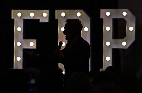 Wahlkampf FDP - Leipzig