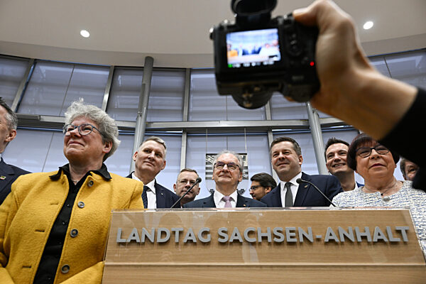 Ministerpräsidentenwahl in Sachsen-Anhalt