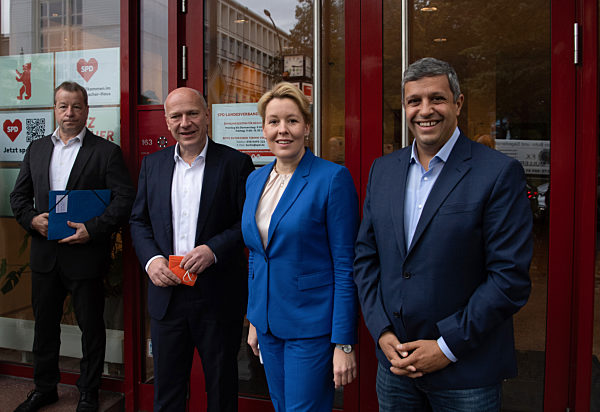 SPD und CDU treffen sich zur Sondierung