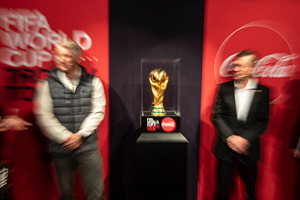 Fußball-WM: Präsentation des WM-Pokals