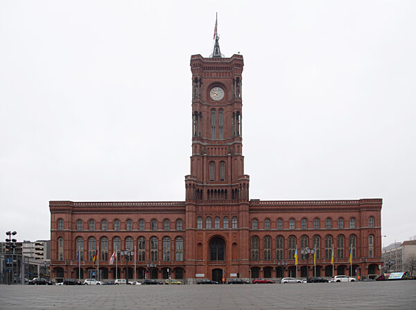 Wiederholungswahl Berlin - Rotes Rathaus