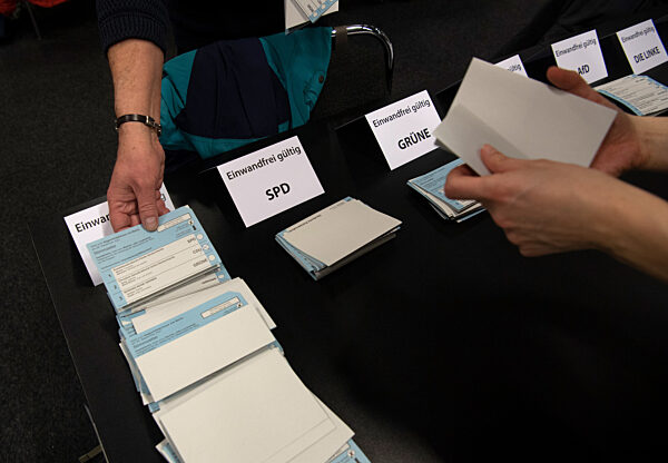 Wiederholungswahl Berlin - Stimmenauszählung