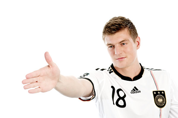 Fotoshooting mit Toni Kroos