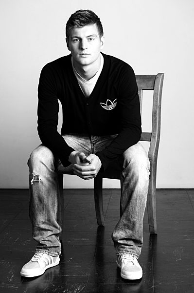 Fotoshooting mit Toni Kroos