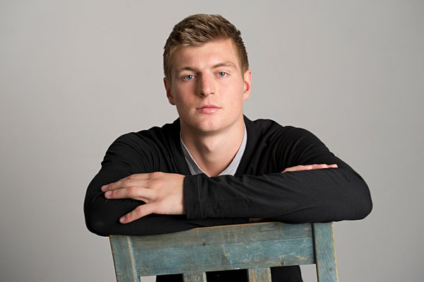 Fotoshooting mit Toni Kroos