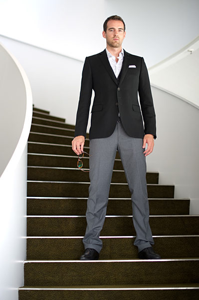 Fotoshooting mit Christoph Metzelder