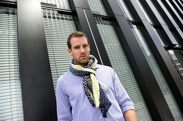 Fotoshooting mit Christoph Metzelder