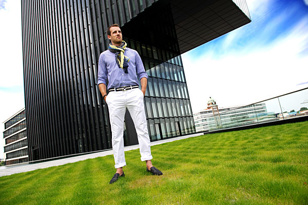 Fotoshooting mit Christoph Metzelder