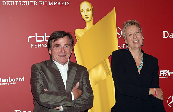 Der Schauspieler Elmar Wepper und die Regisseurin Doris Dörrie...