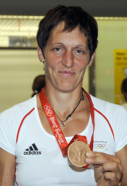 Peking 2008 - Rückkehr Kathrin Boron