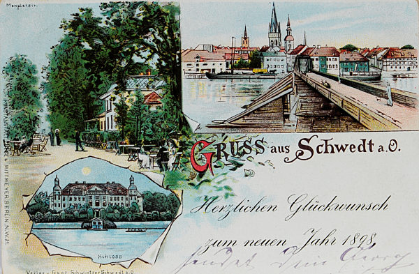 Neujahrspostkarten aus zwei Jahrhunderten