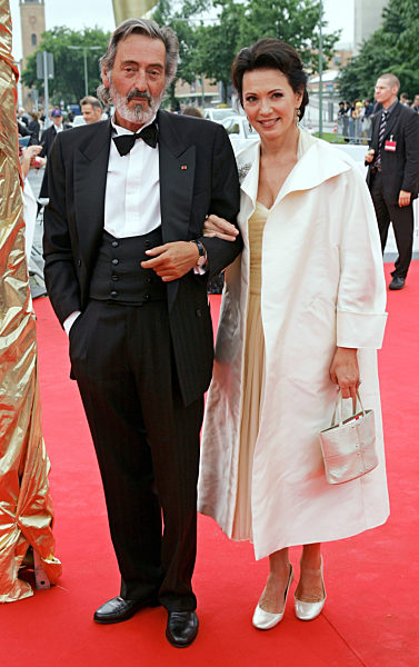 Die Schauspielerin Iris Berben und Regisseur Helmut Dietl kommen am Freitag...