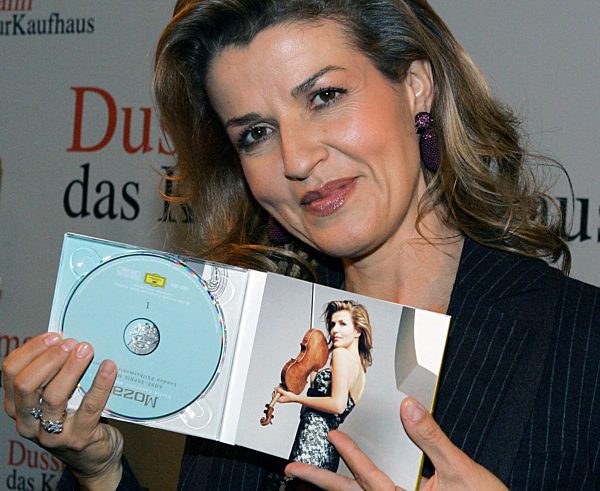 CD-Präsentation der Geigenvirtuosin Anne-Sophie Mutter