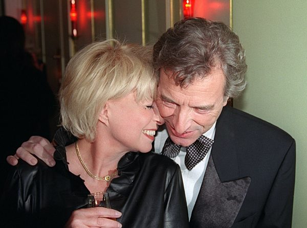 Verleihung Goldene Kamera -  Ingrid Steeger und Freund