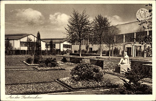 Düsseldorf am Rhein, Ausstellung Schaffendes Volk 1937, Gartenschau, Schlageterstadt