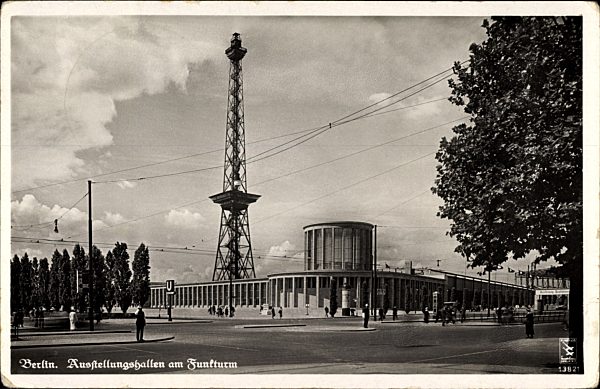 Berlin Charlottenburg, Ausstellungshallen am Funkturm, Messegelände