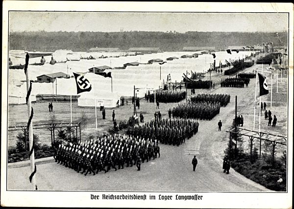 Langwasser Nürnberg, Reichsarbeitsdienst im Lager, Kompanien, Reichsparteitag