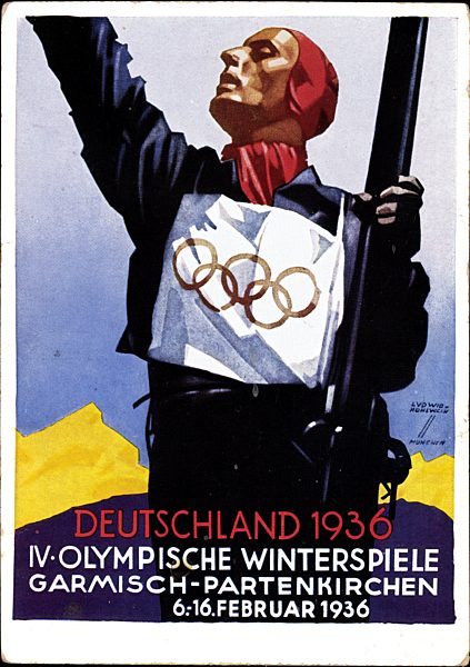 Hohlwein, Ludwig, Garmisch Partenkirchen in Oberbayern, IV. Olympische Winterspiele 1936