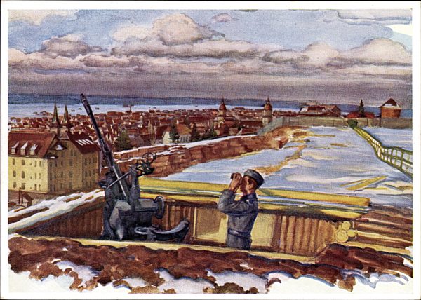 Ganzsachen Janesch, Albert, Flakstellung, Luftwaffe, II. WK