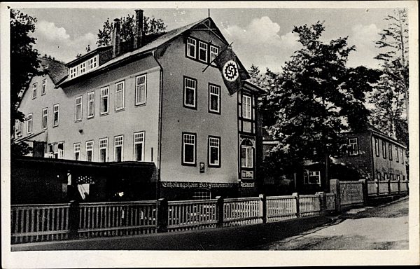 Allersdorf Herschdorf in Thüringen, Bad Finkenmühle, DAF Erholungsheim