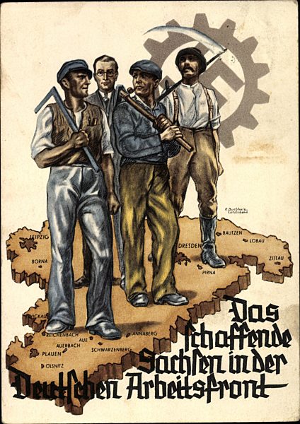 Das schaffende Sachsen in der Deutschen Arbeitsfront, DAF