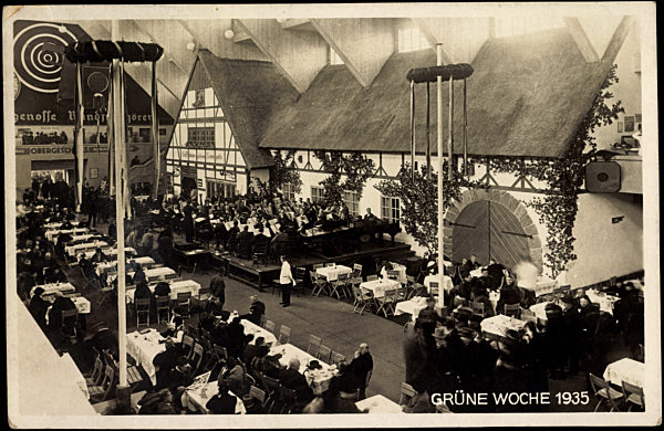 Berlin Charlottenburg, Grüne Woche 1935, Saal