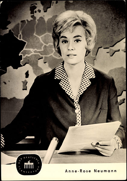 Schauspielerin Anne Rose Neumann, DDR Fernsehen