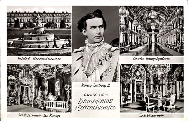 König Ludwig II. von Bayern, Prunkschloss Herrenchiemsee