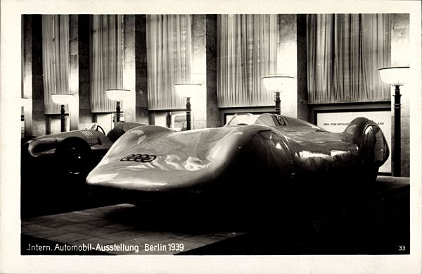 Internationale Automobil Ausstellung 1939, Audi Silberpfeil, Berlin