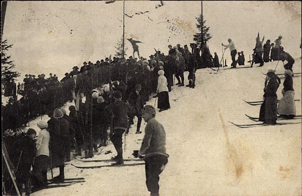 Wildemann Oberharz, Sprunglauf, Ortsgruppenfest d. O.H.S.K. 1914