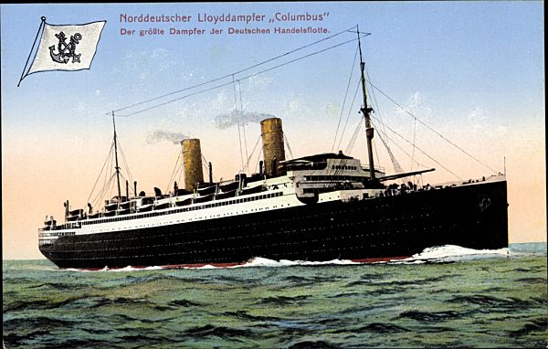 Norddeutscher Lloyd Bremen, Dampfschiff Columbus