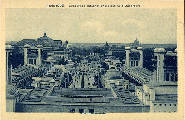 Paris, Weltausstellung 1925, Expo Internat. d. Arts Déco., Vue d'ensemble