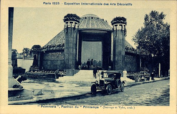 Paris, Weltausstellung 1925, Expo Internat. d. Arts Déco.,Primavera