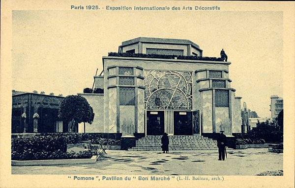 Paris, Weltausstellung 1925, Expo Internat. d. Arts Déco., Pomone, Bon Marché