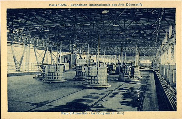 Paris, Exposition Intern. des Arts Décoratifs, Parc d'Attraction, Le Dodg'em