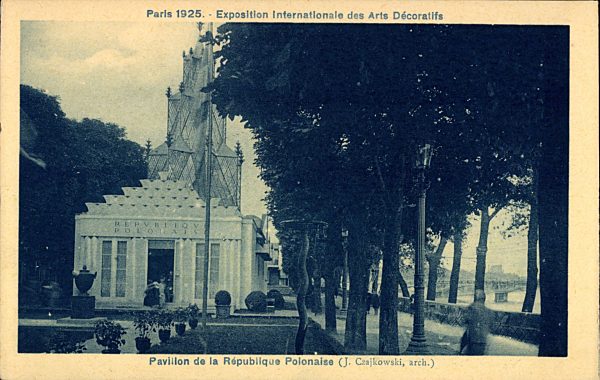Paris, Exposition Intern. des Arts Décoratifs, Pavillon Rép. Polonaise