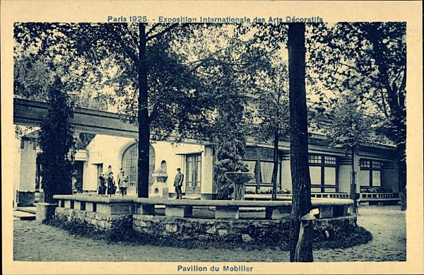 Paris, Exposition Intern. des Arts Décoratifs, Pavillon du Mobilier
