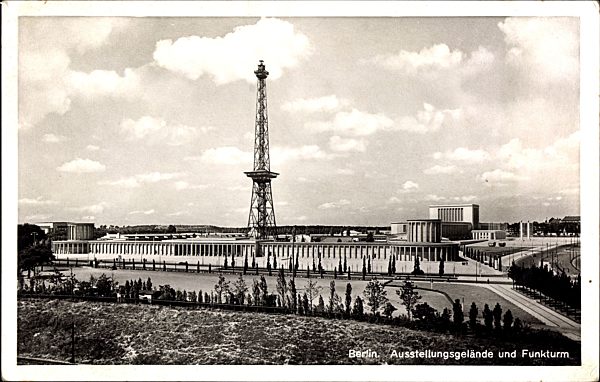 Berlin Charlottenburg, Ausstellungsgelände und Funkturm