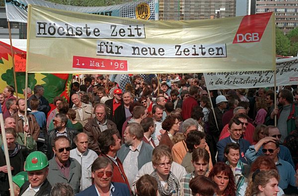 Zentrale DGB-Kundgebung zum 1. Mai in Berlin