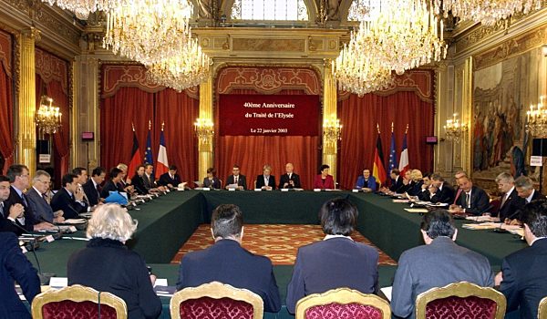 40 Jahre Elysee-Vertrag - Kabinettssitzung